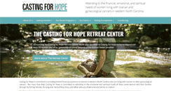 Desktop Screenshot of castingforhope.org