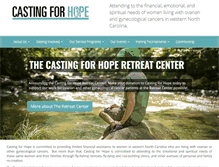 Tablet Screenshot of castingforhope.org